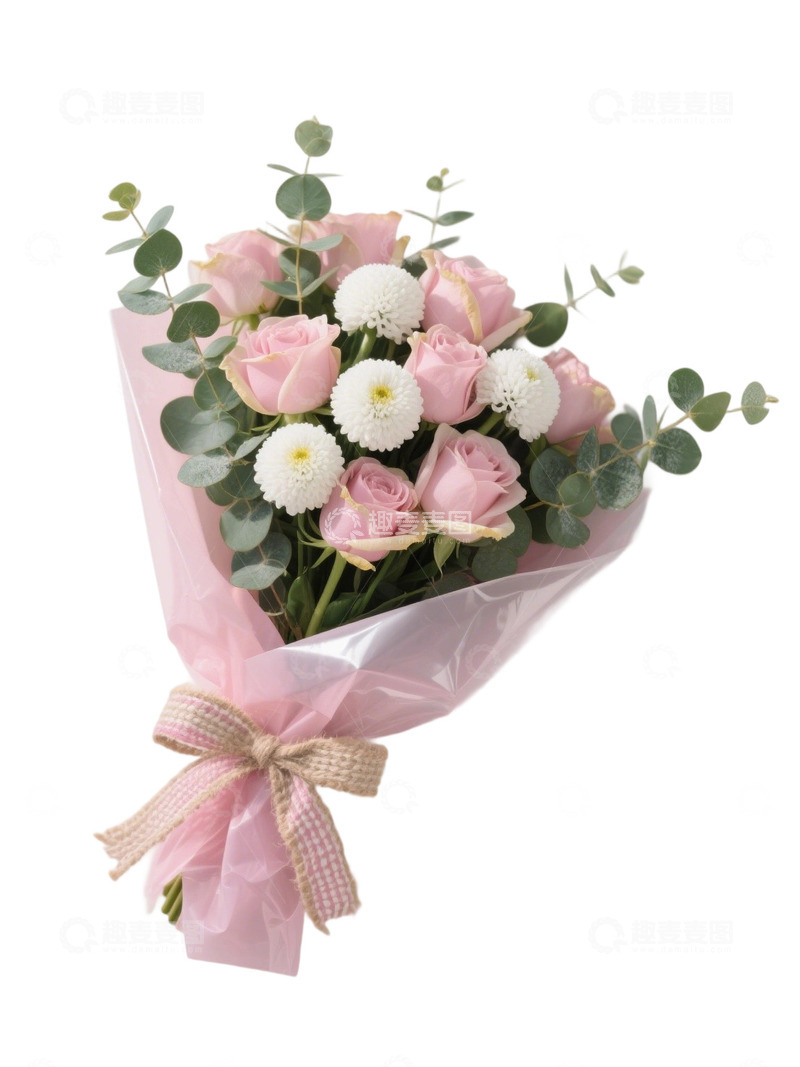 高清大图下载【趣麦麦图】玫瑰花花束写实主题i1234567