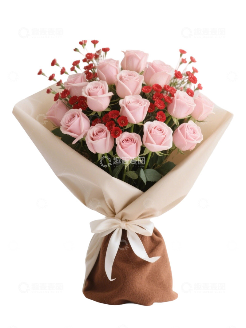 玫瑰花花束写实主题s123456