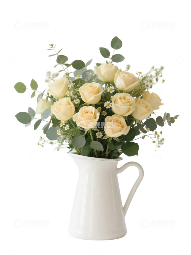 玫瑰花花束写实主题d1234