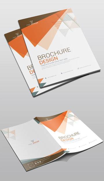 简约企来画册封面 