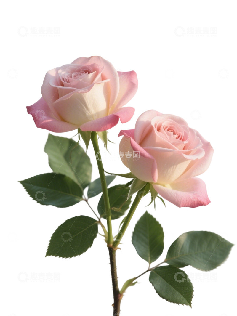 高清大图下载【趣麦麦图】粉红色的玫瑰花写实主题51