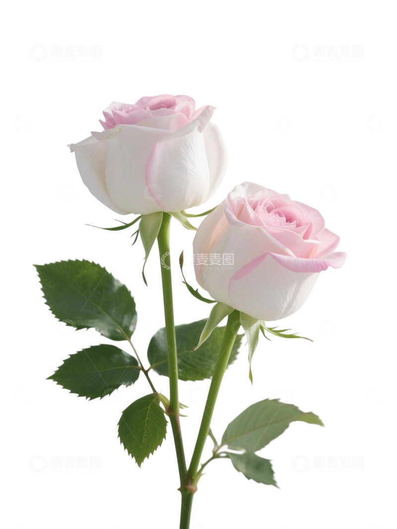 高清大图下载【趣麦麦图】粉红色的玫瑰花写实主题42