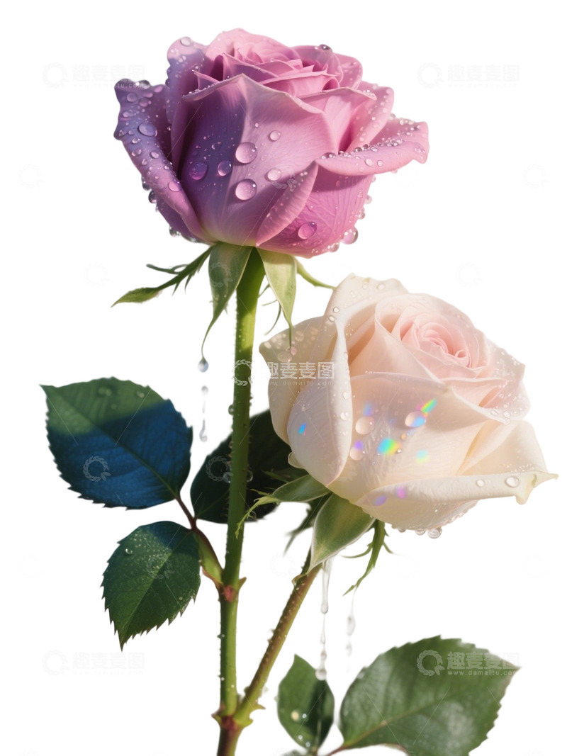 高清大图下载【趣麦麦图】粉红色的玫瑰花写实主题69