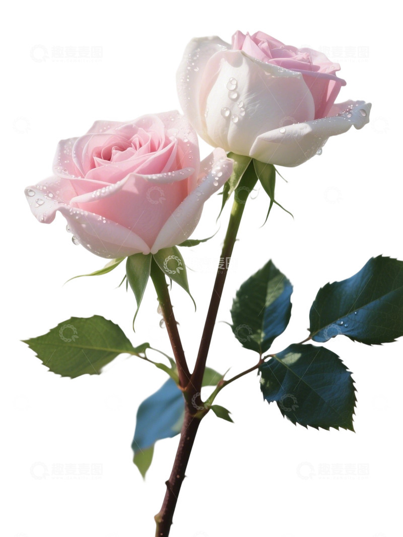 高清大图下载【趣麦麦图】粉红色的玫瑰花写实主题78