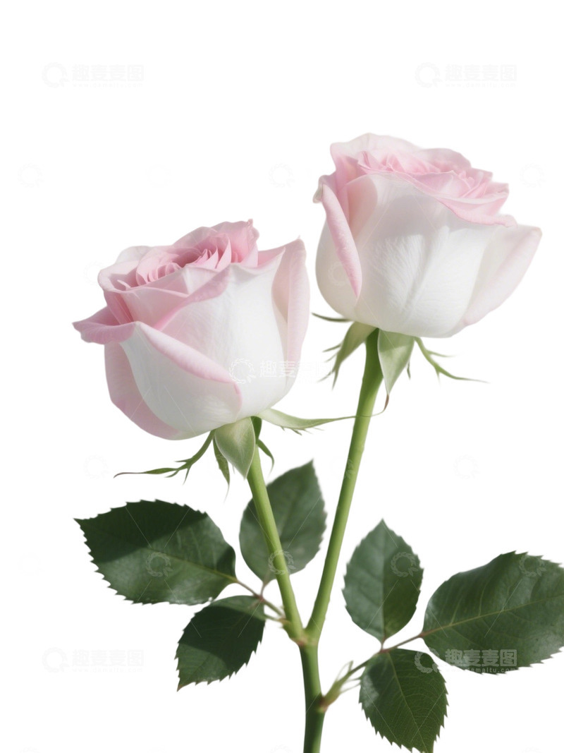 高清大图下载【趣麦麦图】粉红色的玫瑰花写实主题30