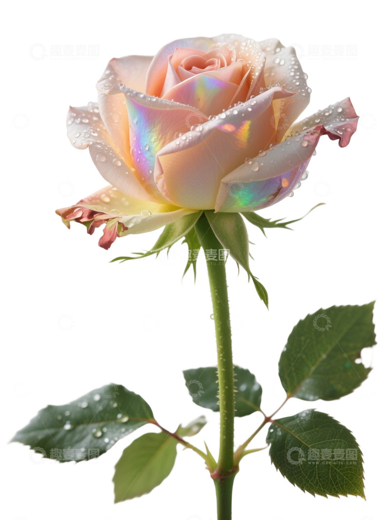 高清大图下载【趣麦麦图】粉红色的玫瑰花写实主题103