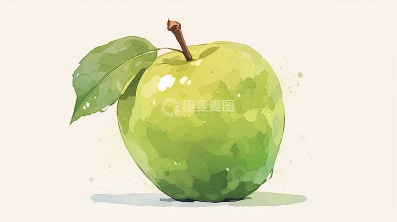 高清大图下载【趣麦麦图】青苹果  酸甜  酸鲜