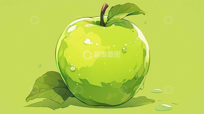 青苹果  清爽   沁爽