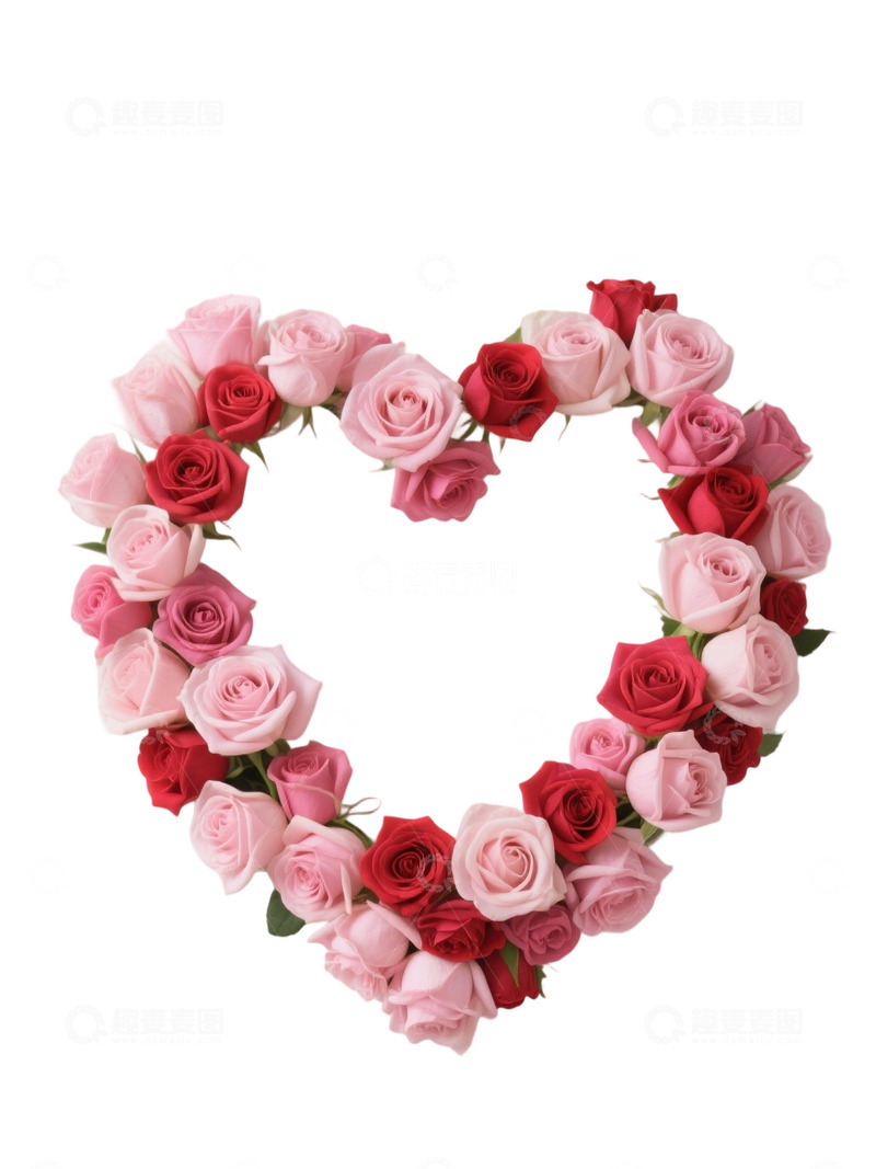 高清大图下载【趣麦麦图】爱心玫瑰花写实主题220