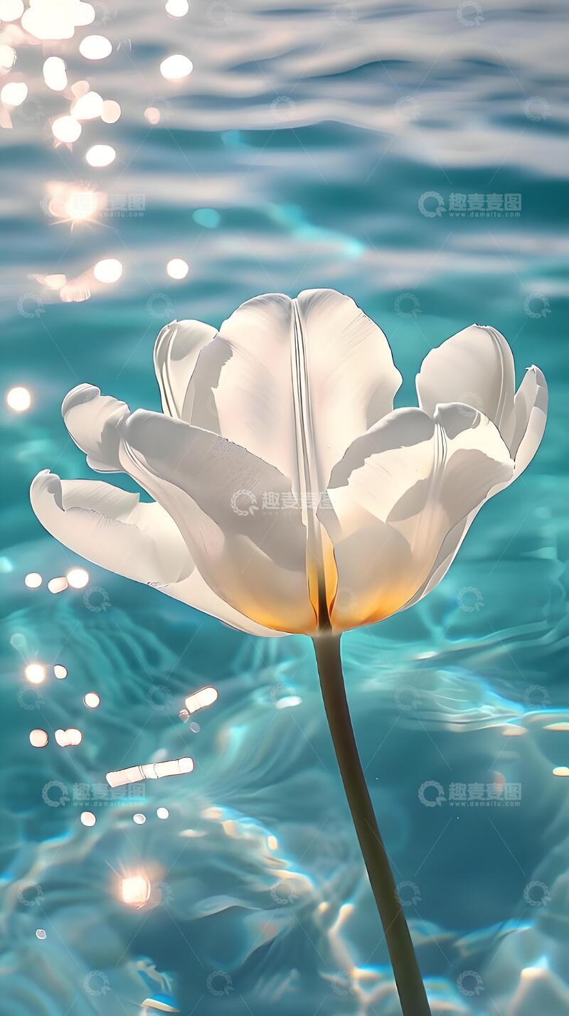 高清大图下载【趣麦麦图】夏天治愈系郁金香摄影图123