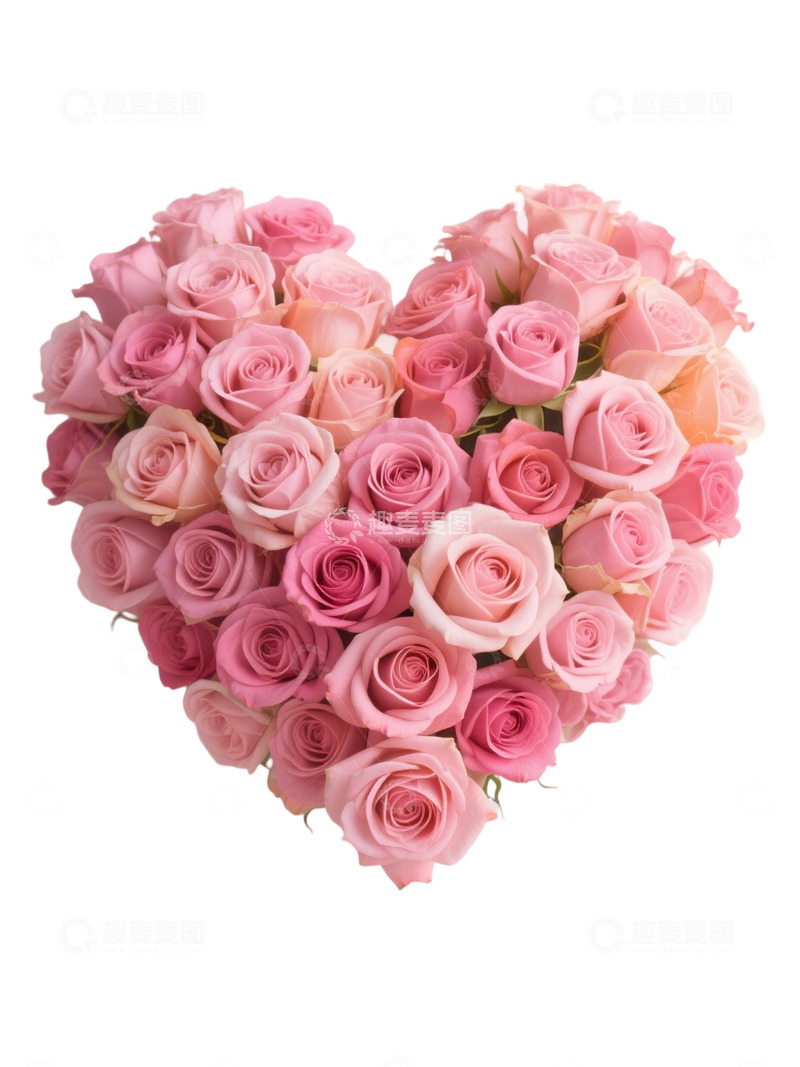 高清大图下载【趣麦麦图】爱心玫瑰花写实主题298