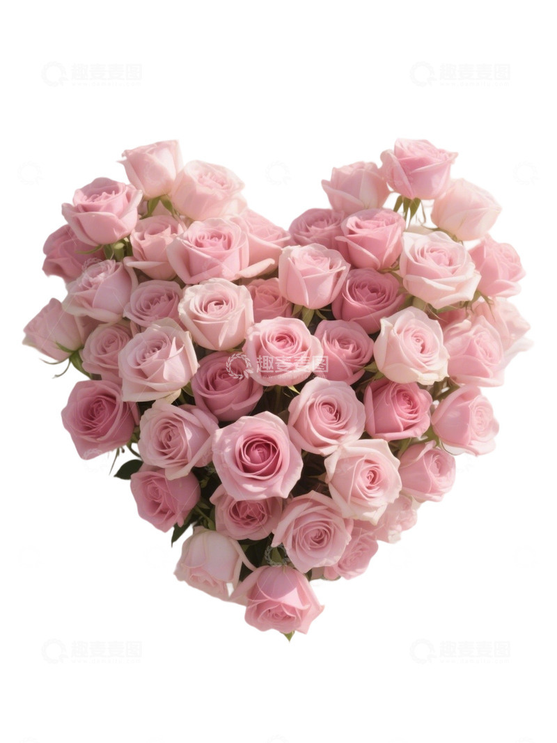 高清大图下载【趣麦麦图】爱心玫瑰花写实主题282