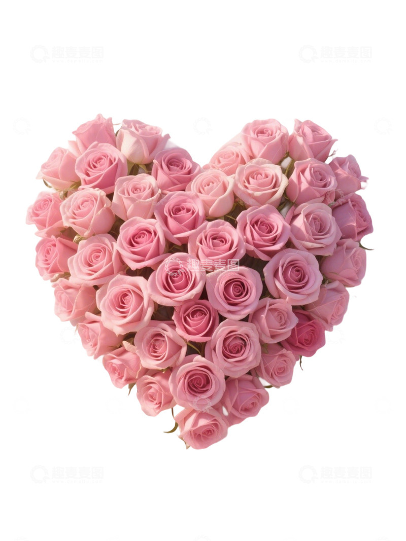 高清大图下载【趣麦麦图】爱心玫瑰花写实主题312