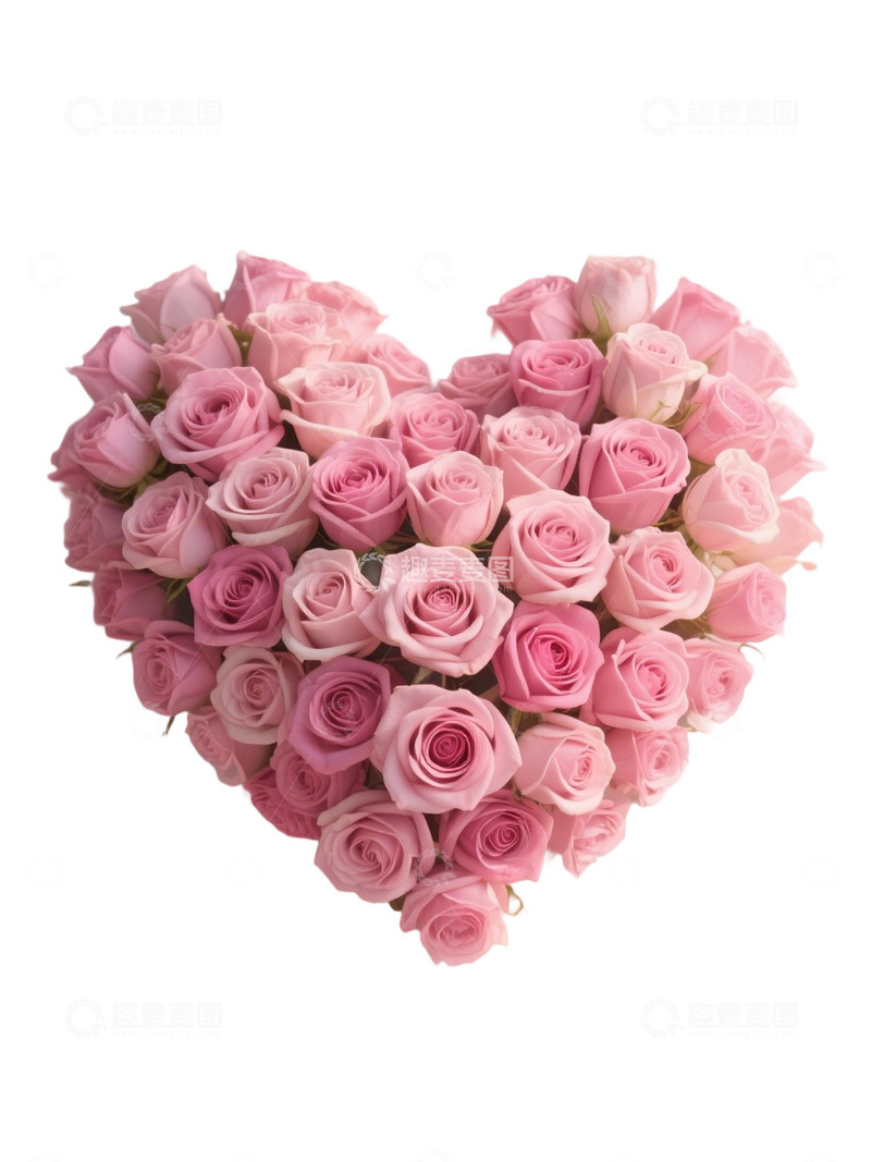 高清大图下载【趣麦麦图】爱心玫瑰花写实主题302
