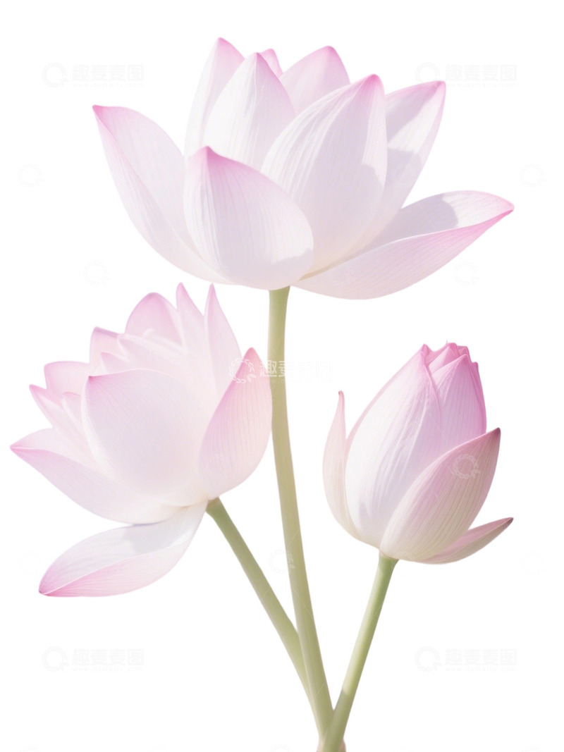 高清大图下载【趣麦麦图】荷花免扣素材88