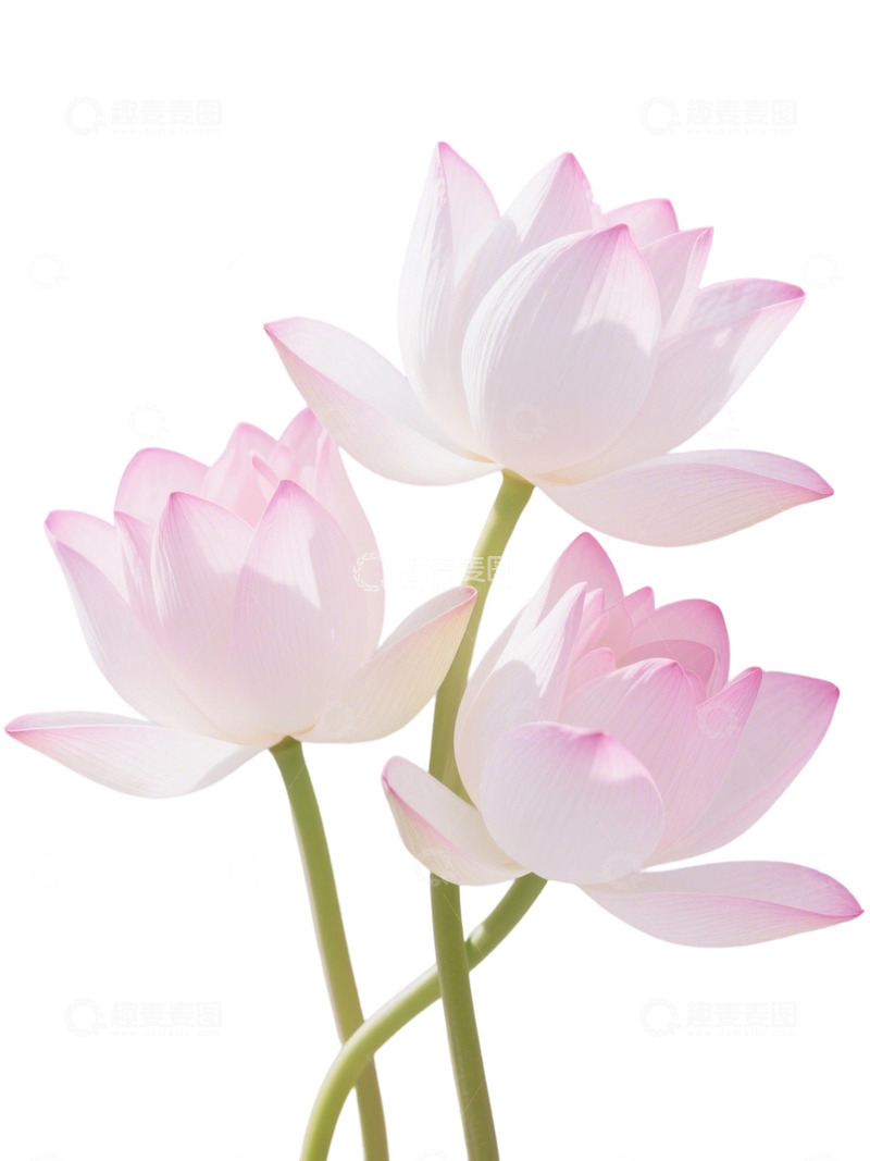 高清大图下载【趣麦麦图】荷花免扣素材63