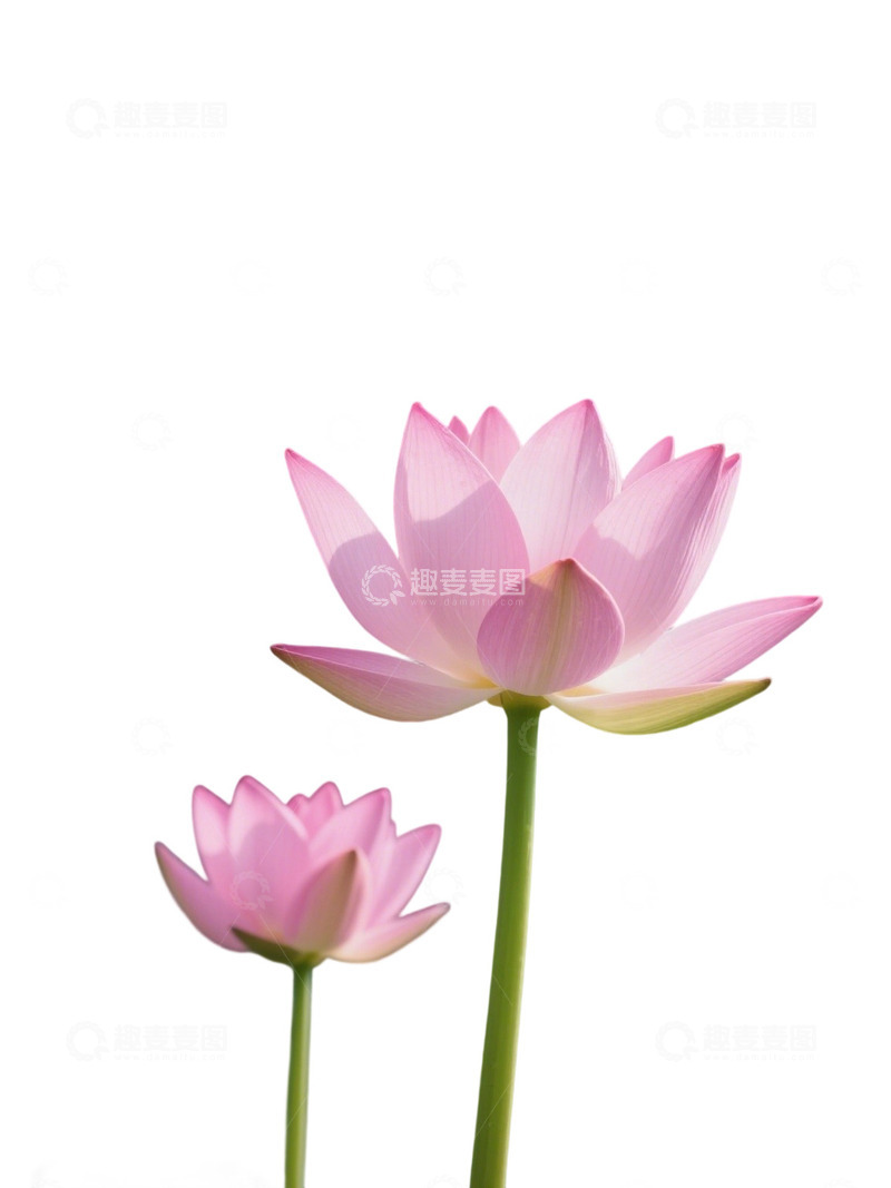 高清大图下载【趣麦麦图】荷花免扣素材146