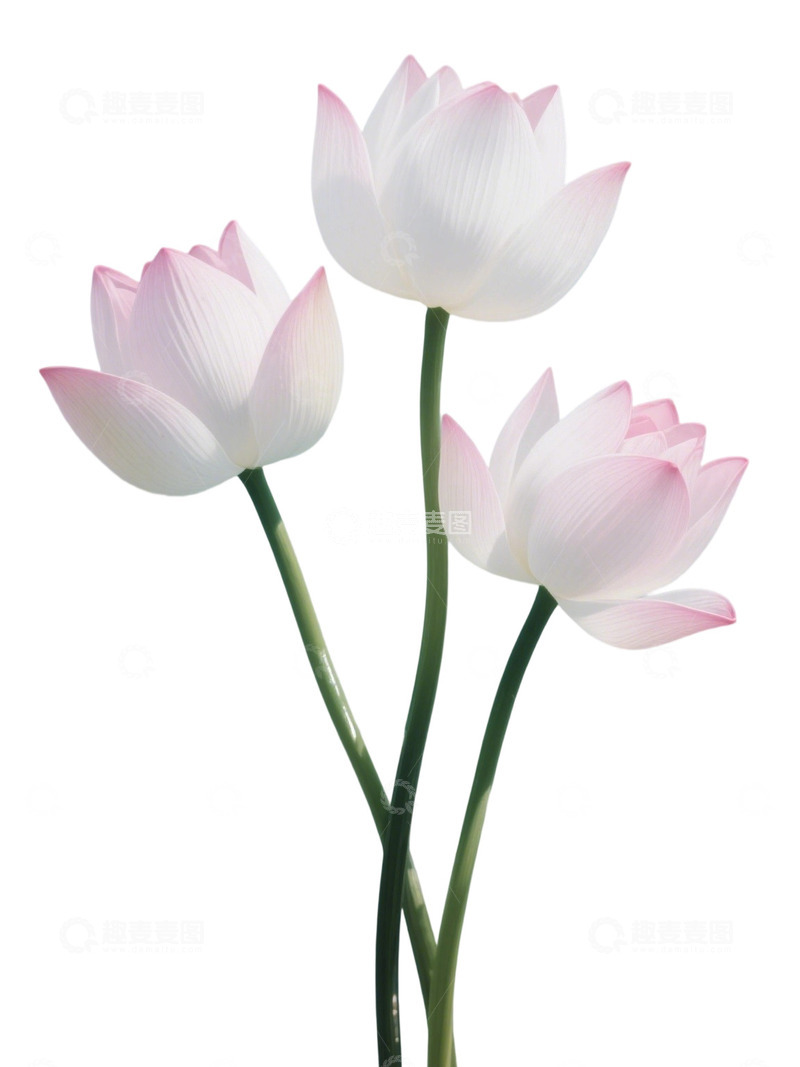 高清大图下载【趣麦麦图】荷花免扣素材68