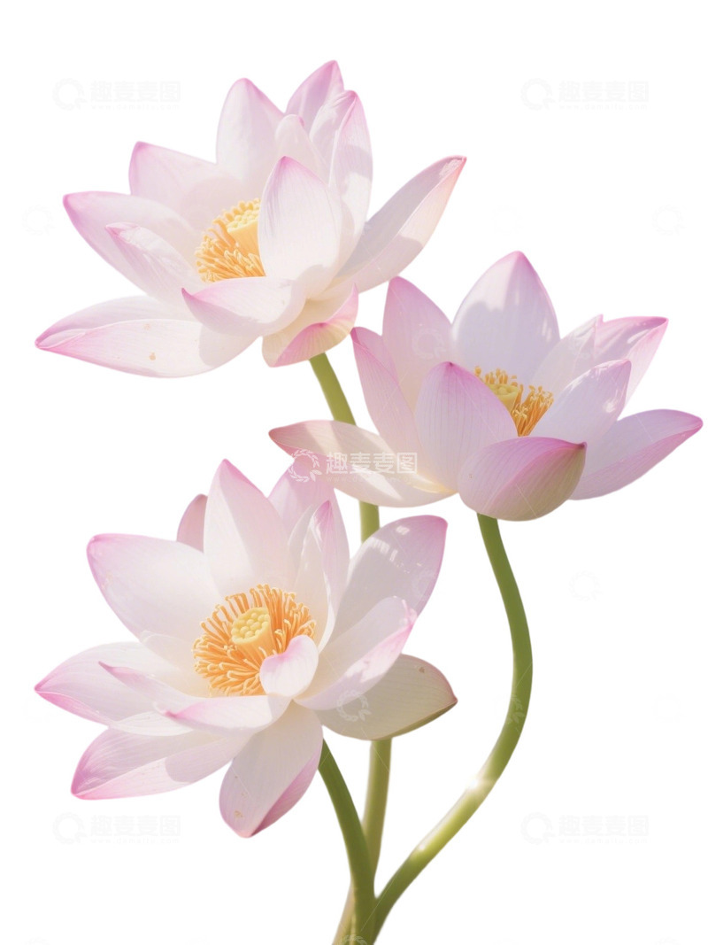 高清大图下载【趣麦麦图】荷花免扣素材60