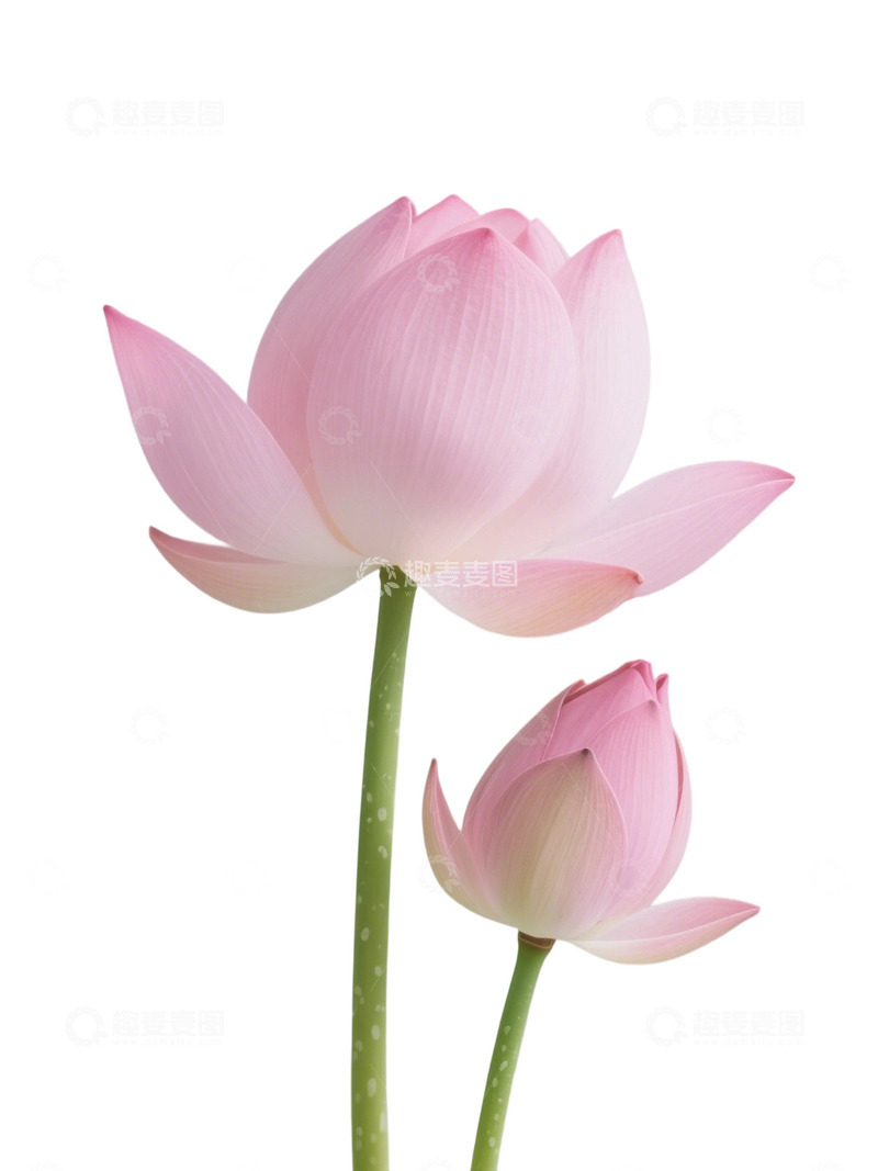 荷花免扣素材106