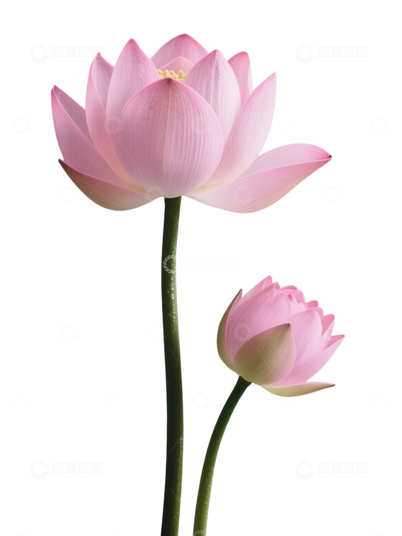 高清大图下载【趣麦麦图】荷花免扣素材132