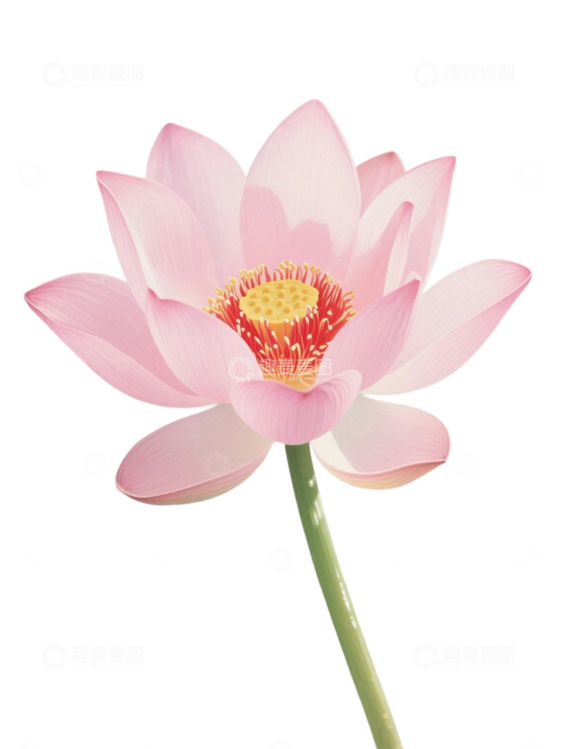 荷花免扣素材94