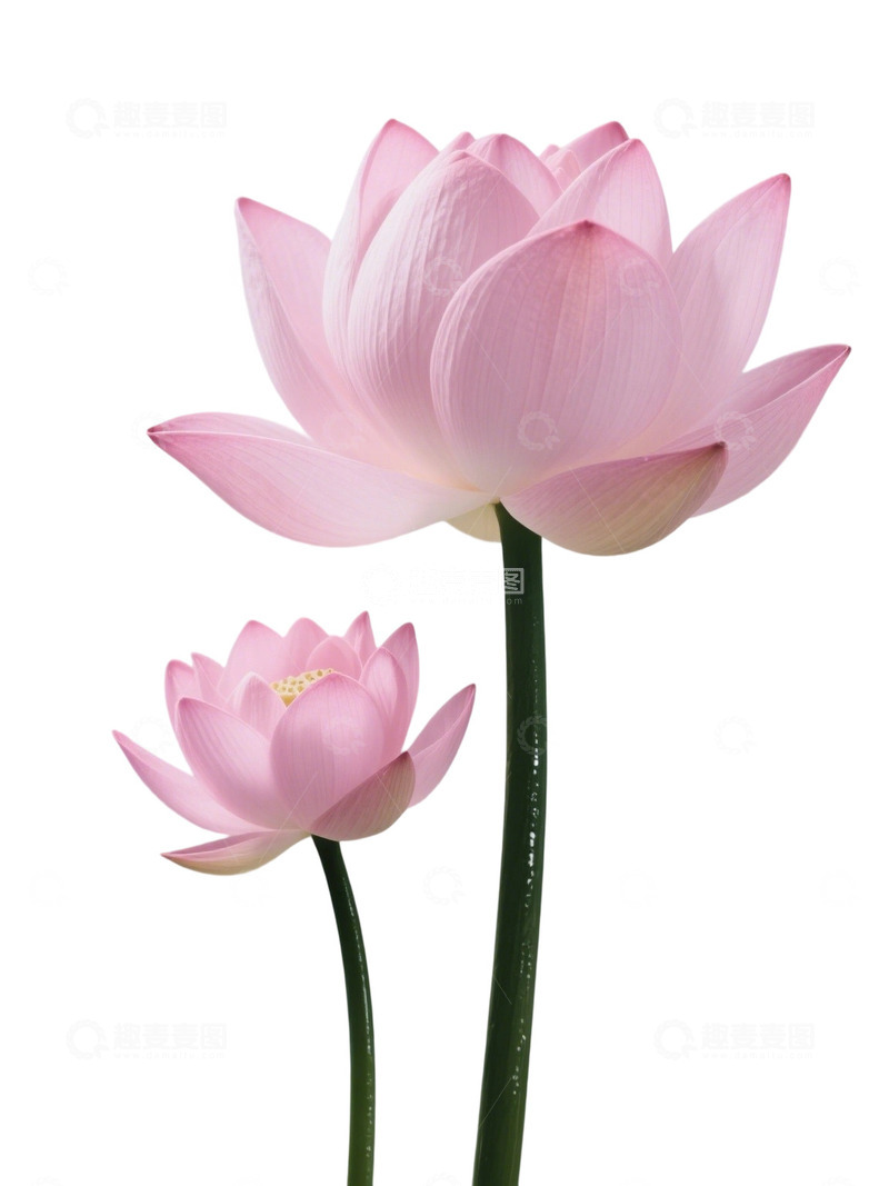 荷花免扣素材128