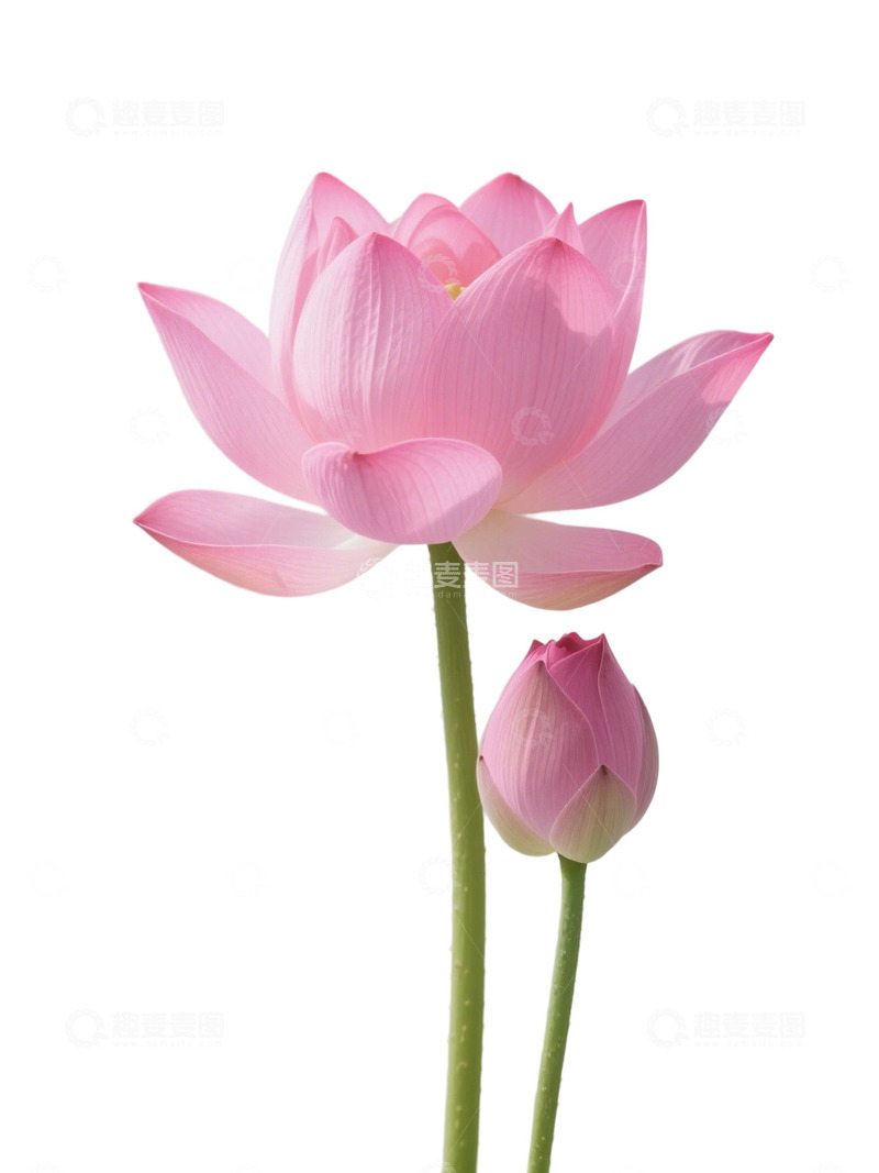 高清大图下载【趣麦麦图】荷花免扣素材104