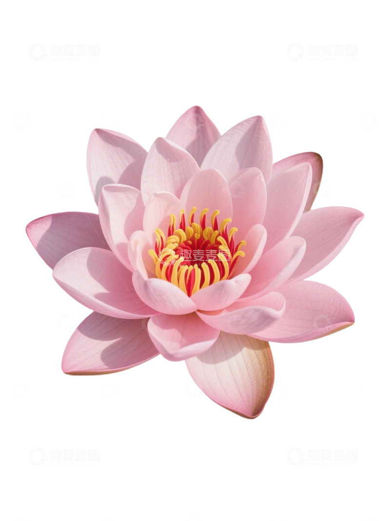 高清大图下载【趣麦麦图】荷花免扣素材119