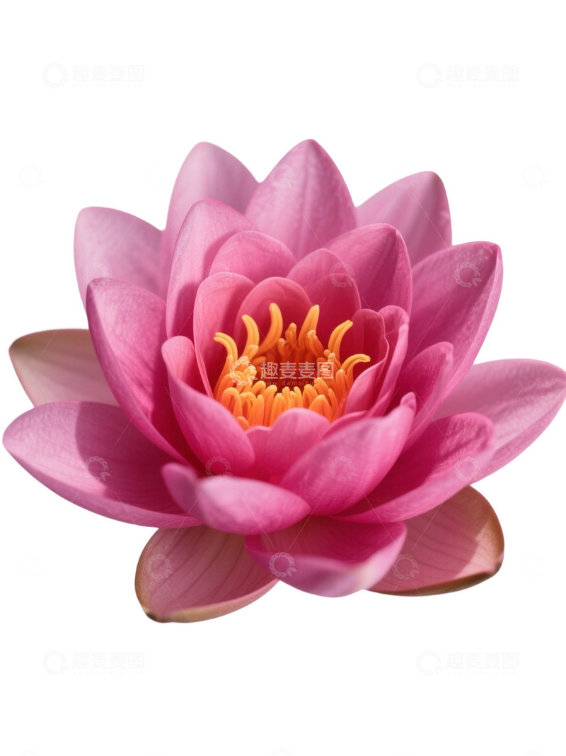 高清大图下载【趣麦麦图】荷花免扣素材325