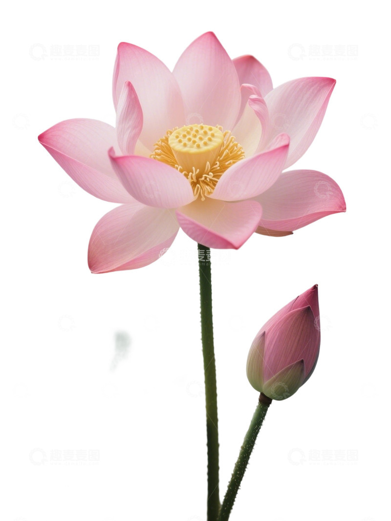 高清大图下载【趣麦麦图】荷花免扣素材298