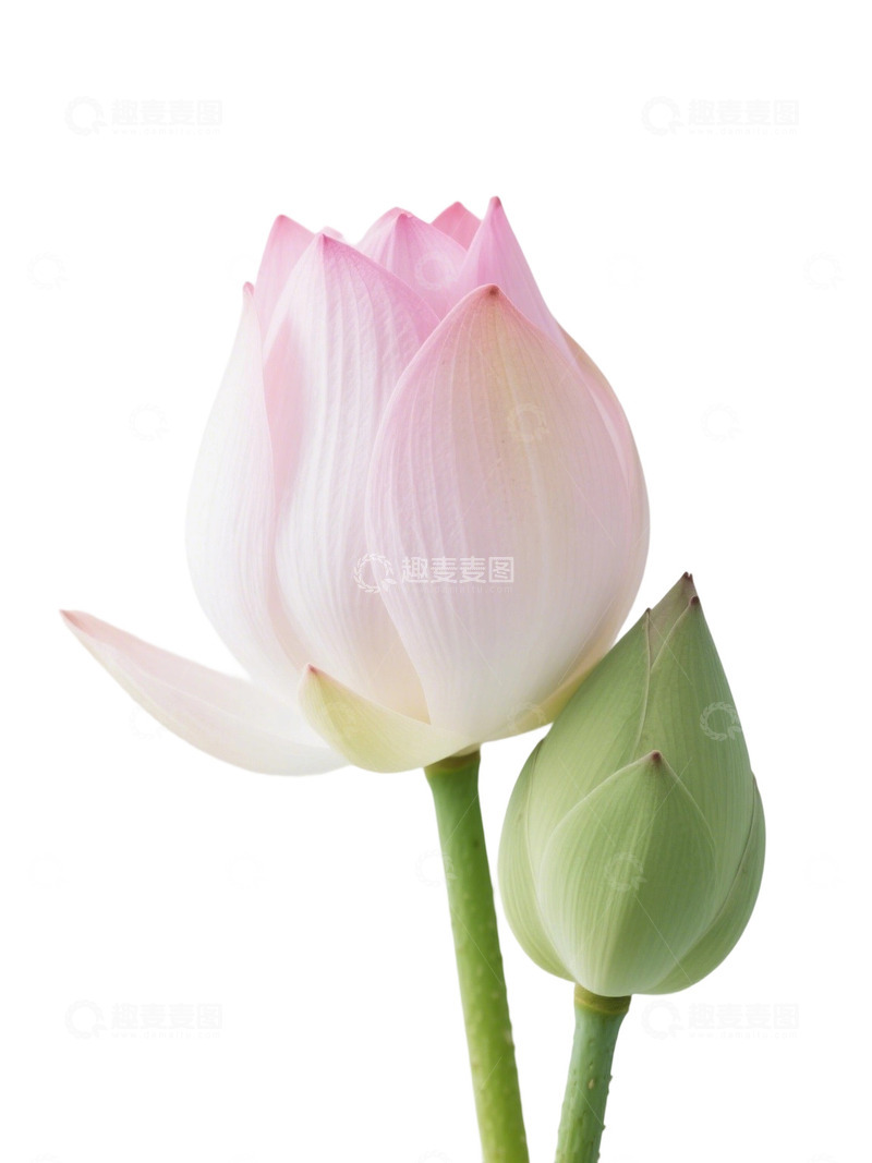 荷花免扣素材363