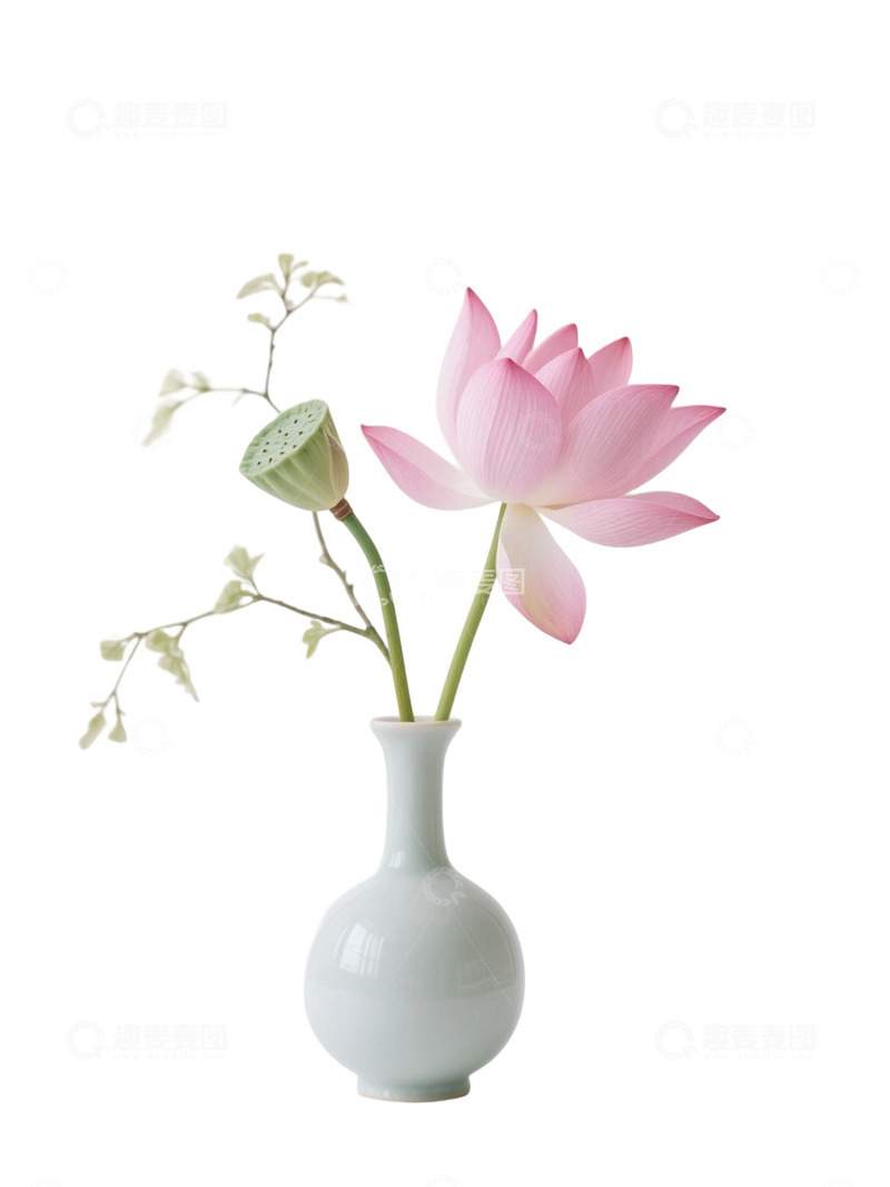 高清大图下载【趣麦麦图】荷花免扣素材660