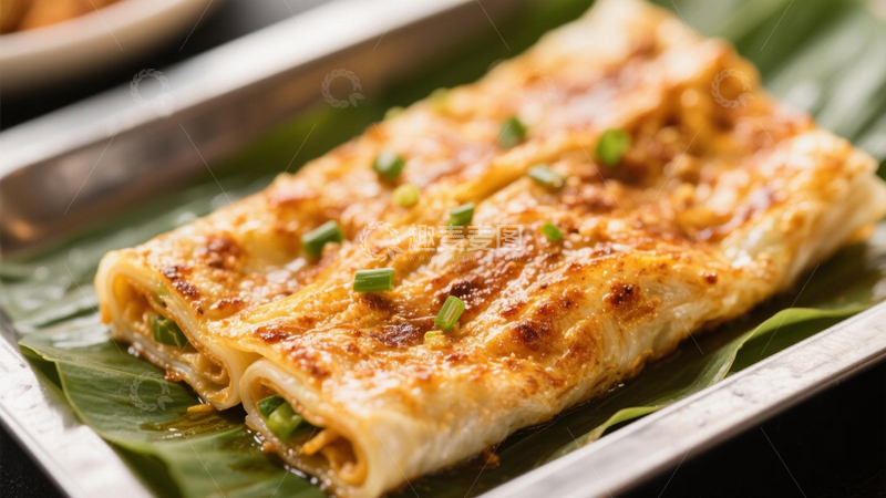 高清大图下载【趣麦麦图】创意美食烤冷面小吃摄影图