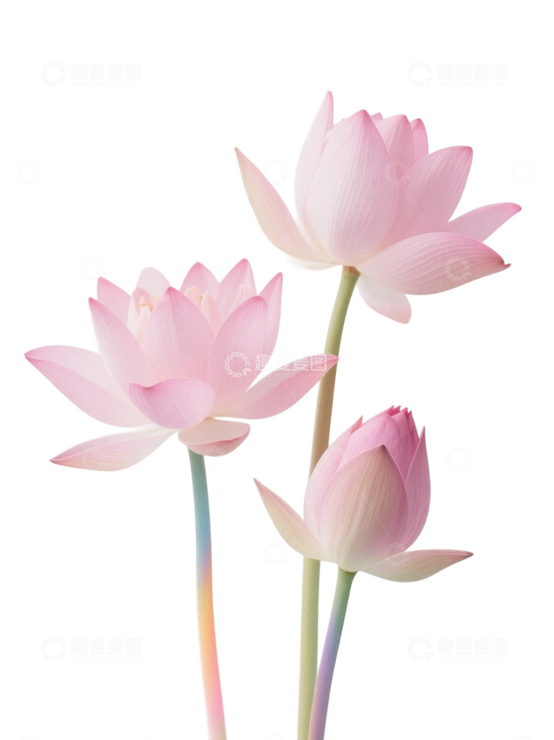 荷花免扣素材539