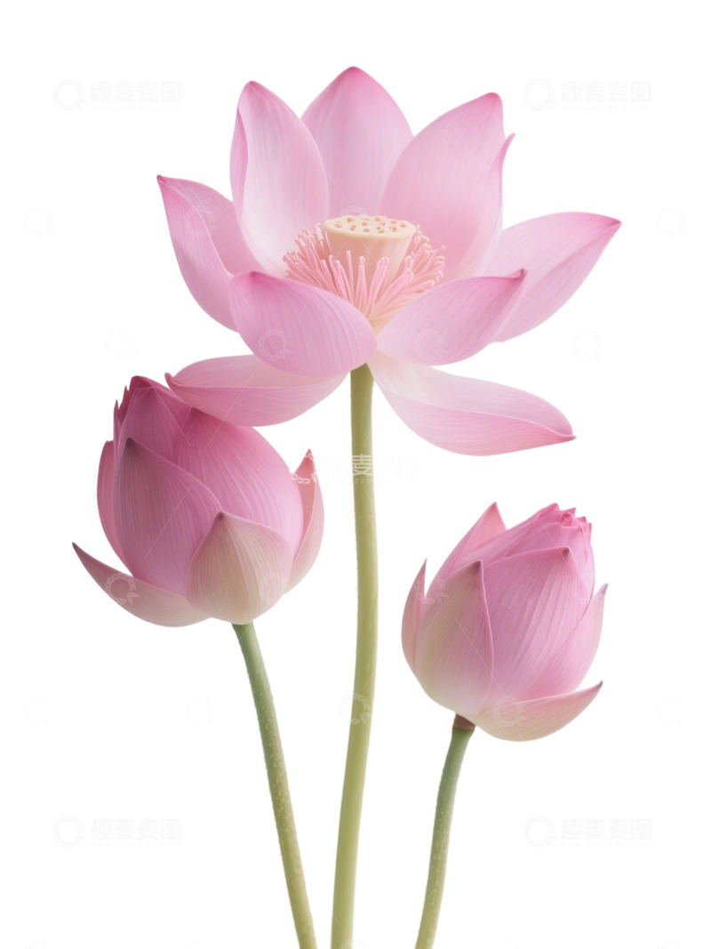 荷花免扣素材531