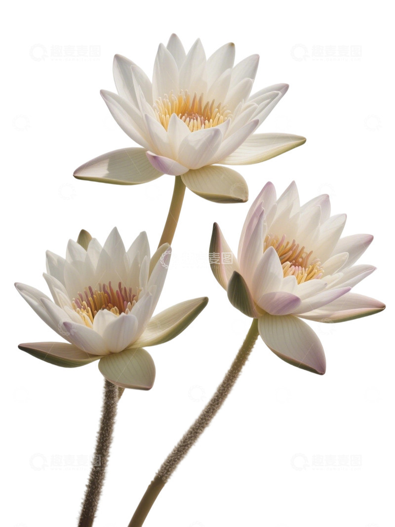 荷花免扣素材604