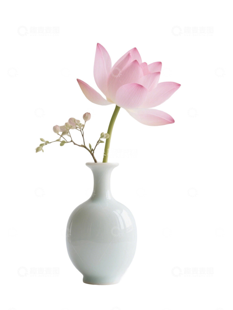 高清大图下载【趣麦麦图】荷花免扣素材756