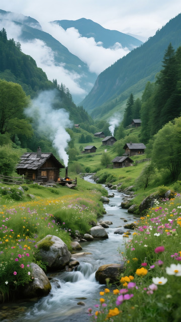 深山之中的世外桃源