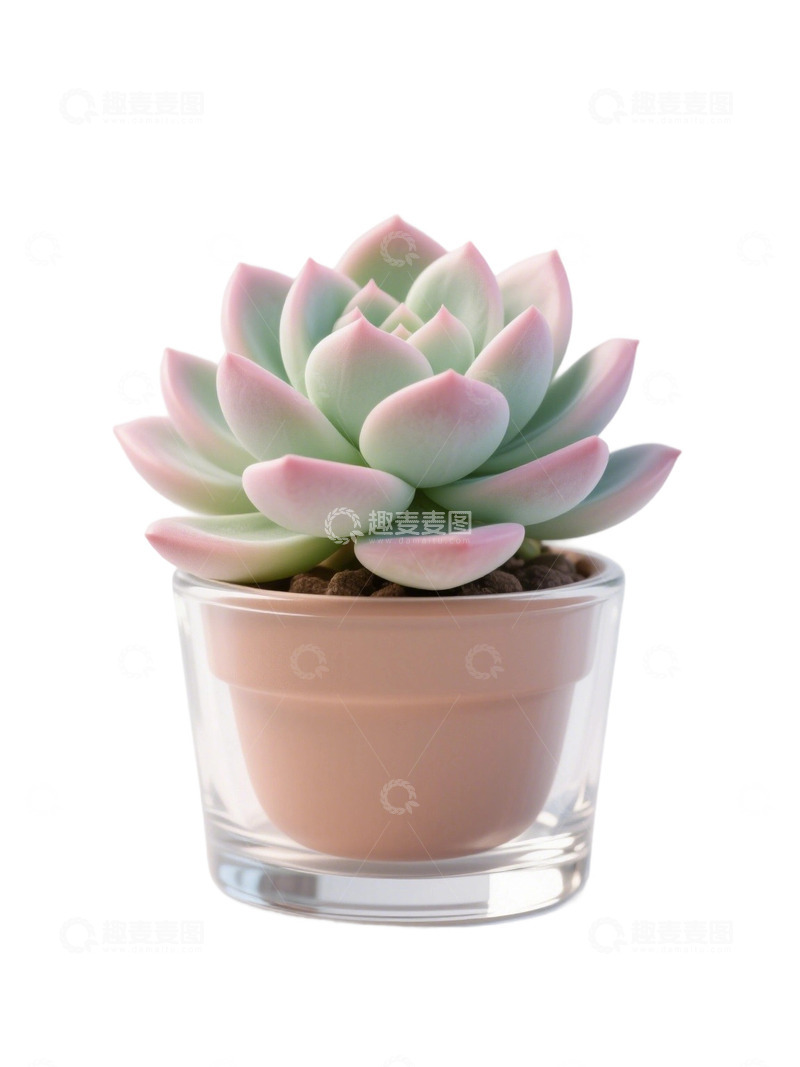 高清大图下载【趣麦麦图】多肉植物免扣素材56