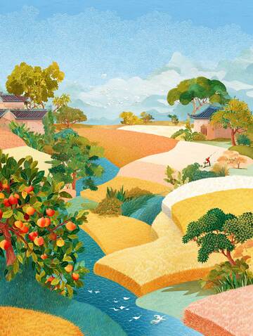 立秋  稻香  菊萌  