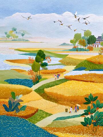 立秋  稻香  霜近