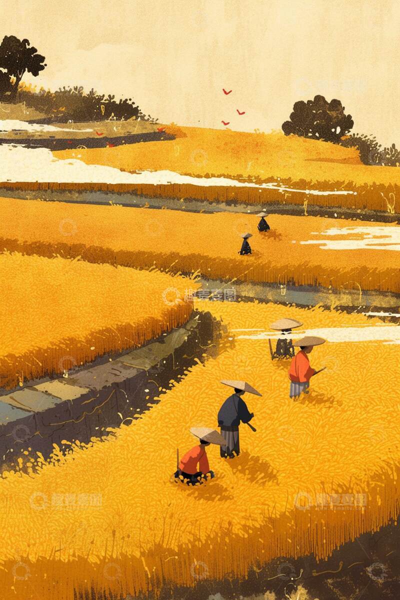 高清大图下载【趣麦麦图】立秋  星稀  暑尽 