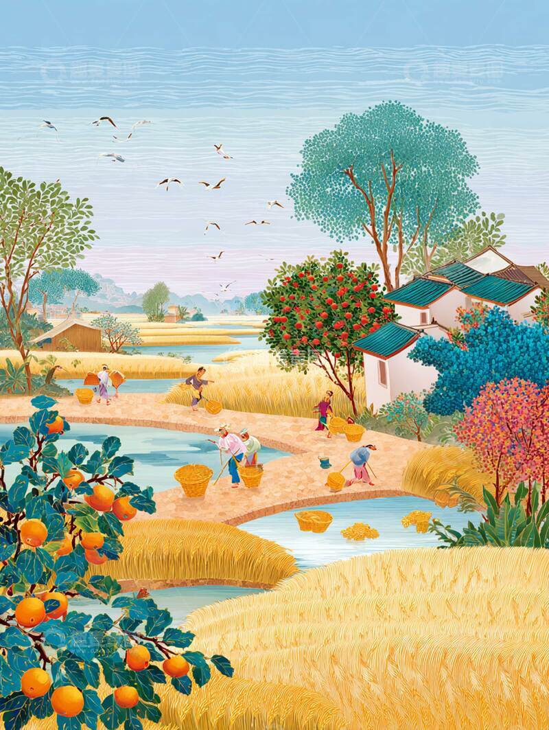 高清大图下载【趣麦麦图】立秋  星稀  风瑟 