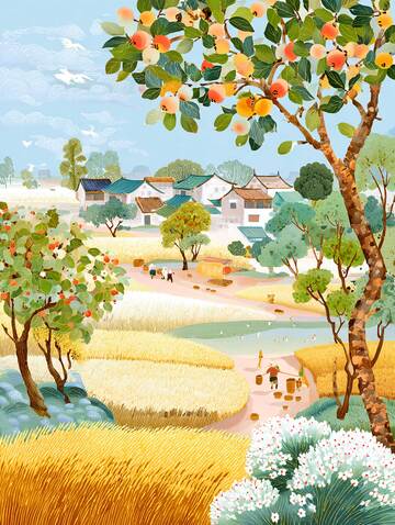 立秋  稻香  梧飘