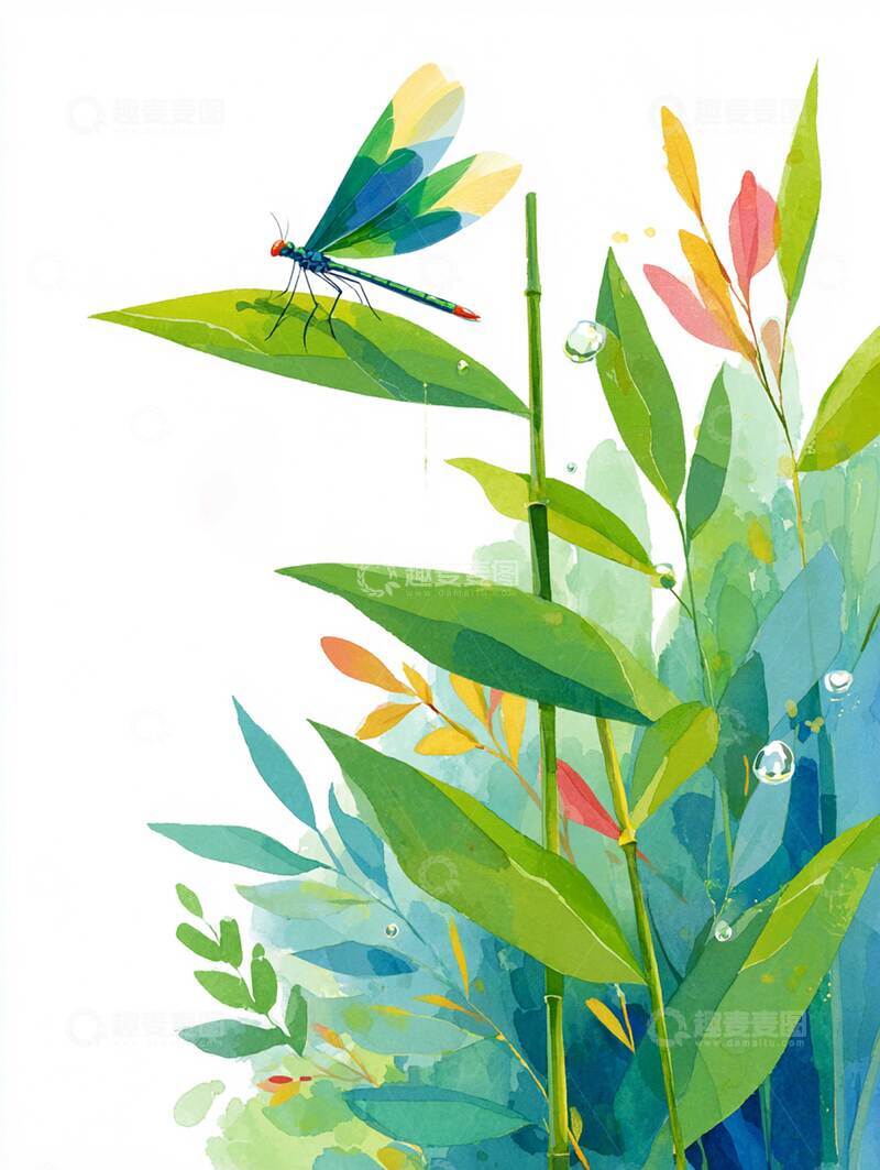 高清大图下载【趣麦麦图】立秋  秸积  梦澄