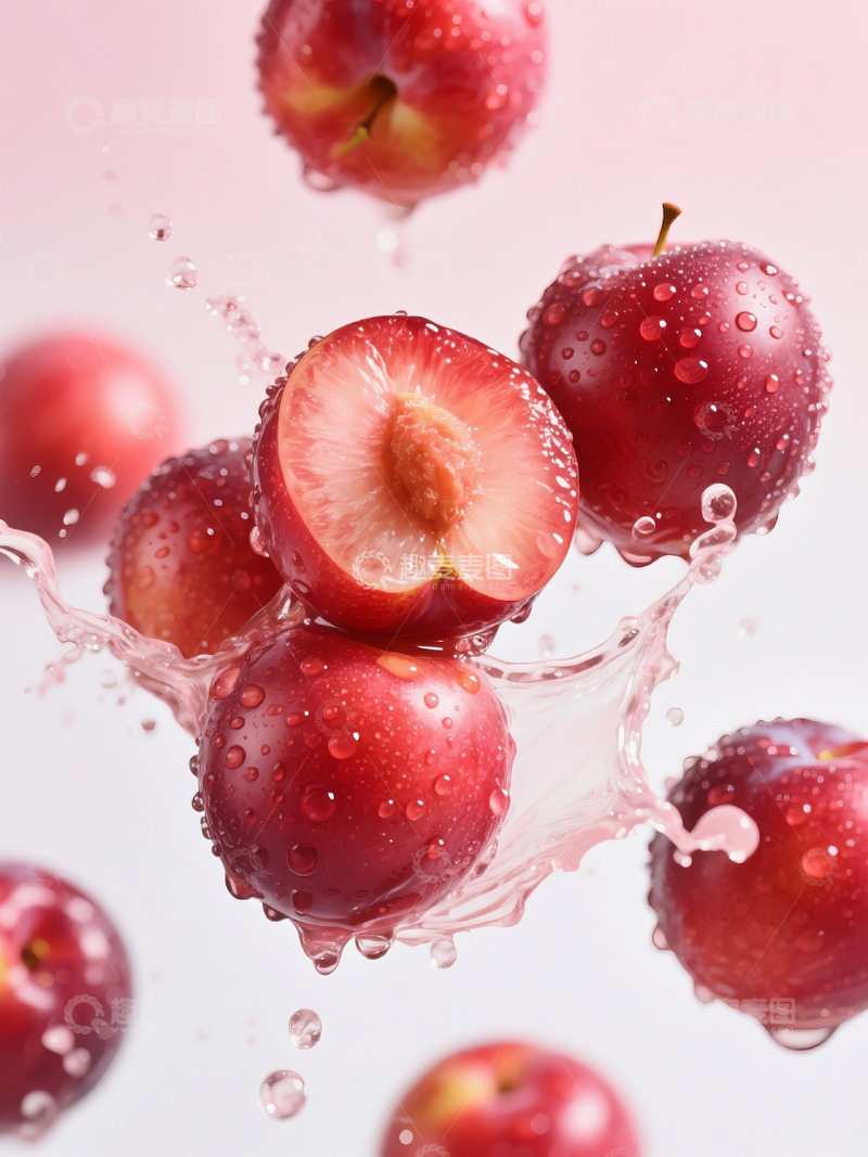 高清大图下载【趣麦麦图】水果李子三华李摄影