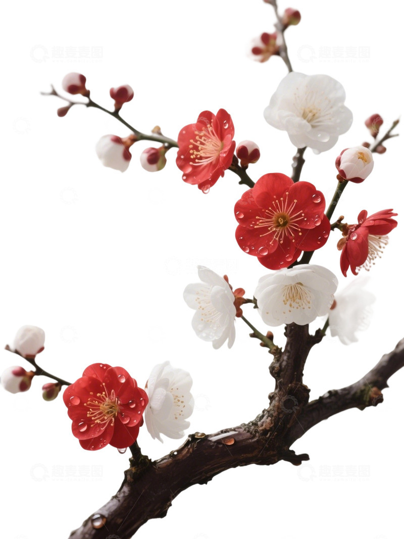 梅花免扣素材1