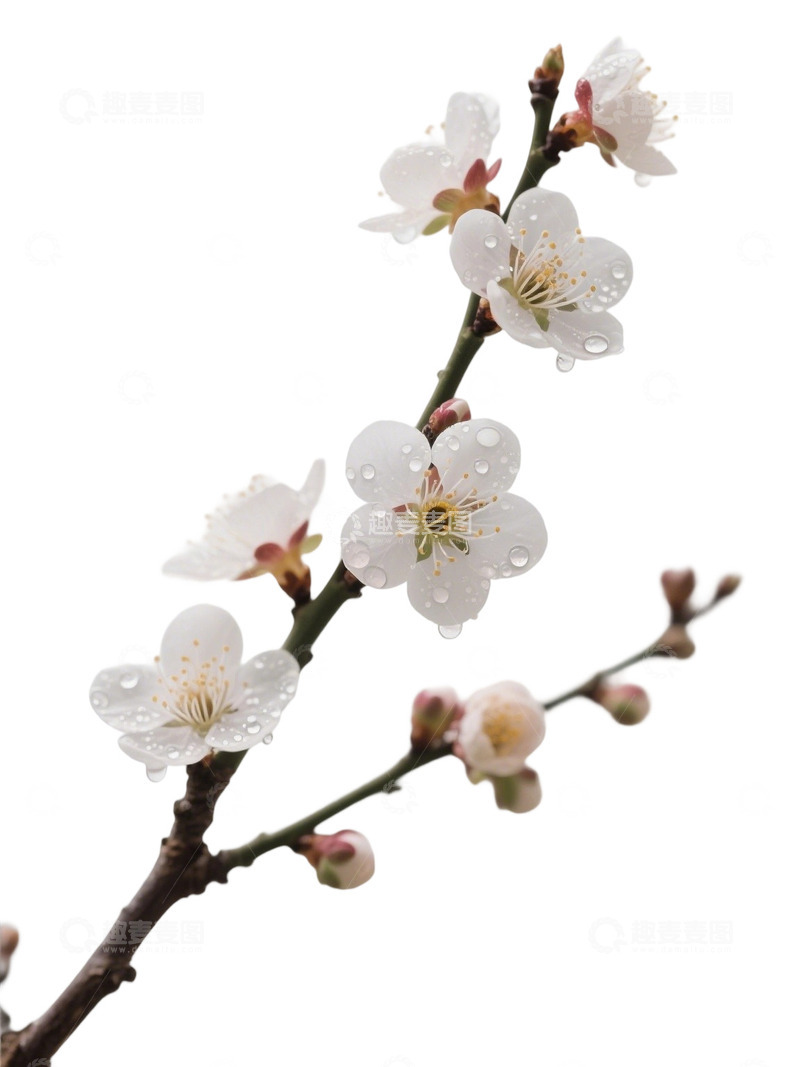 高清大图下载【趣麦麦图】梅花免扣素材27