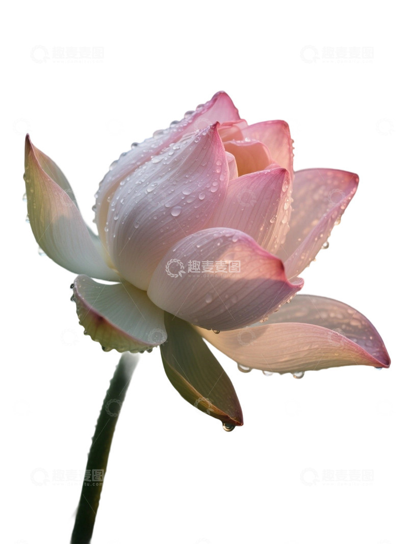 高清大图下载【趣麦麦图】荷花免扣素材1607